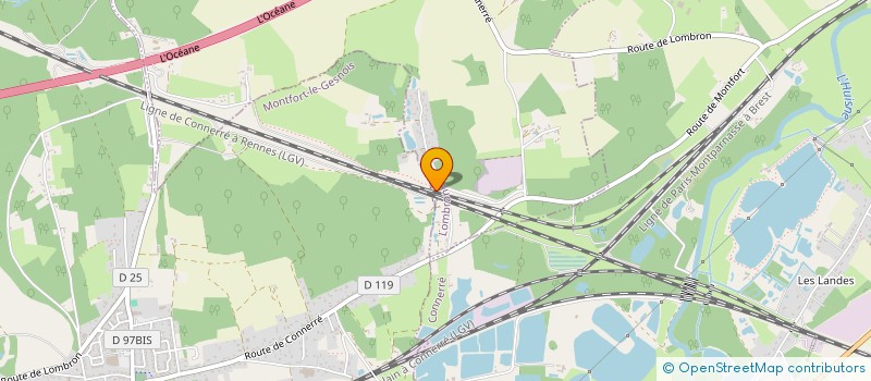 localisation de l'entreprise LE PETIT BARROIS  LOMBRON