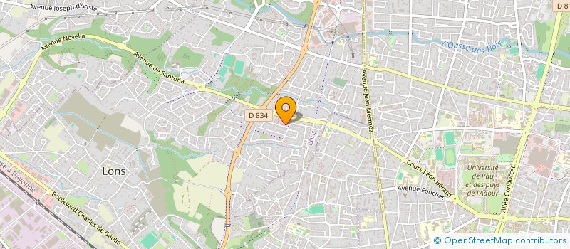localisation de l'entreprise LE PETIT BEARNAIS à PAU