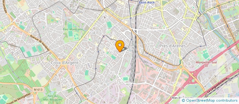 localisation de l'entreprise LE PETIT BIO 34 à MONTPELLIER