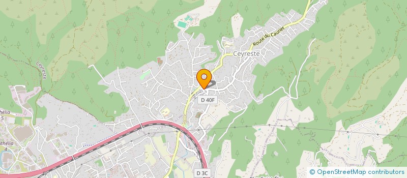 localisation de l'entreprise LE PETIT BISTROT à CEYRESTE
