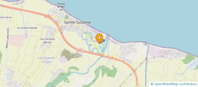 localisation de l'entreprise LE PETIT BOCAGE  SAINTE-SUZANNE