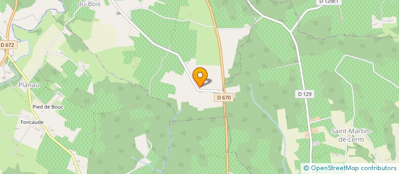 localisation de l'entreprise LE PETIT BOIS  SAUVETERRE-DE-GUYENNE