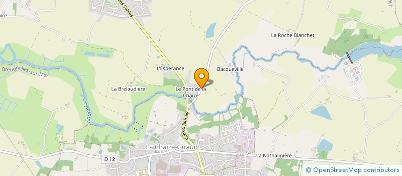localisation de l'entreprise LE PETIT BOIS à L'AIGUILLON-SUR-VIE