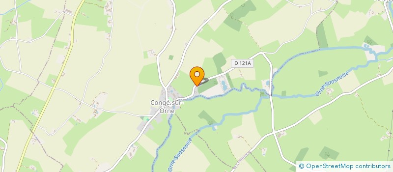 localisation de l'entreprise LE PETIT BOIS DE NOA  CONGE-SUR-ORNE