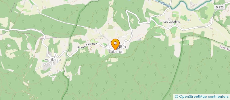 localisation de l'entreprise LE PETIT BOISSY  CASTELLET-EN-LUBERON