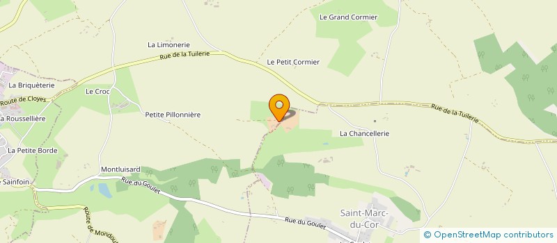 localisation de l'entreprise LE PETIT BOUCHET  CHOUE