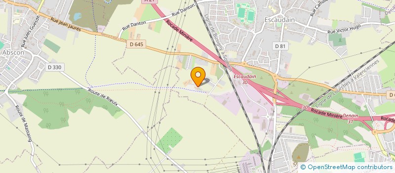 localisation de l'entreprise LE PETIT BRECHARD  ESCAUDAIN