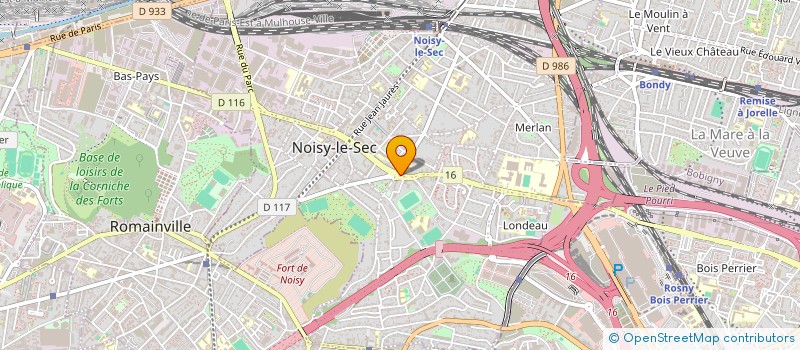 localisation de l'entreprise LE PETIT BREMENT à NOISY-LE-SEC
