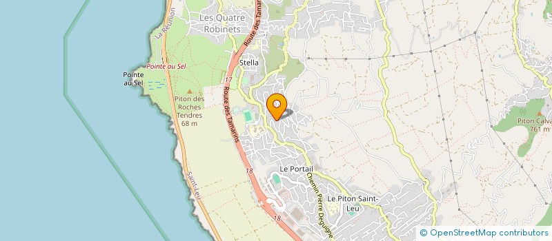 localisation de l'entreprise LE PETIT BRESIL à SAINT-LEU