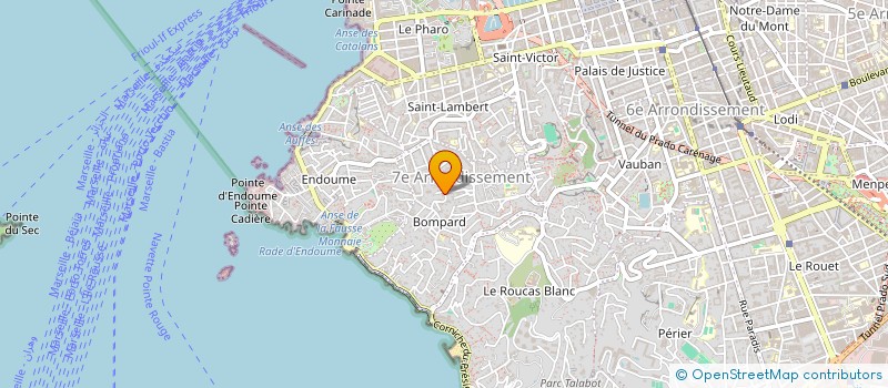 localisation de l'entreprise LE PETIT CAFE à MARSEILLE