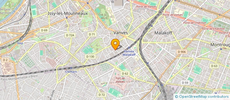 localisation de l'entreprise LE PETIT CAISSON à VANVES