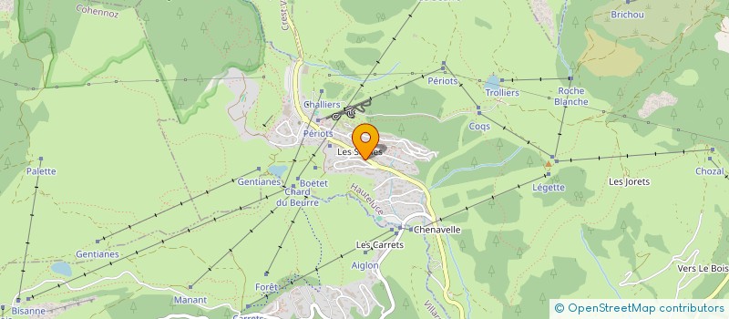 localisation de l'entreprise LE PETIT CAKE  COGNIN