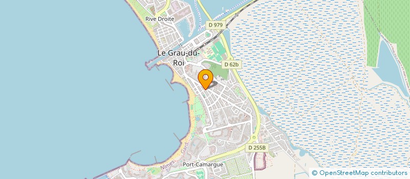 localisation de l'entreprise LE PETIT CAMARGUAIS  LE GRAU-DU-ROI