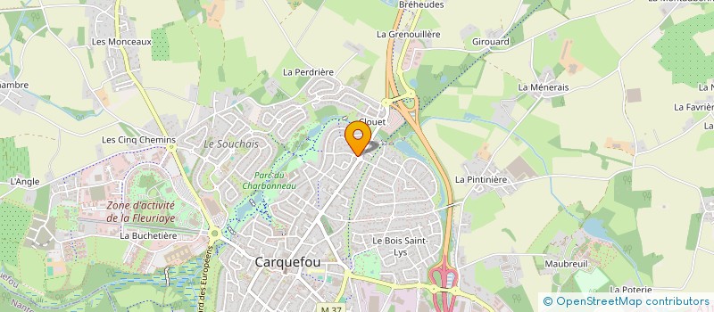 localisation de l'entreprise LE PETIT CAMILLE  CARQUEFOU