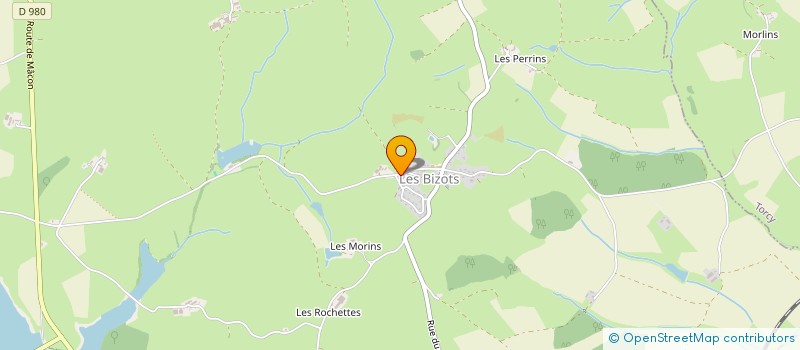 localisation de l'entreprise LE PETIT CAMPAGNARD  LES BIZOTS