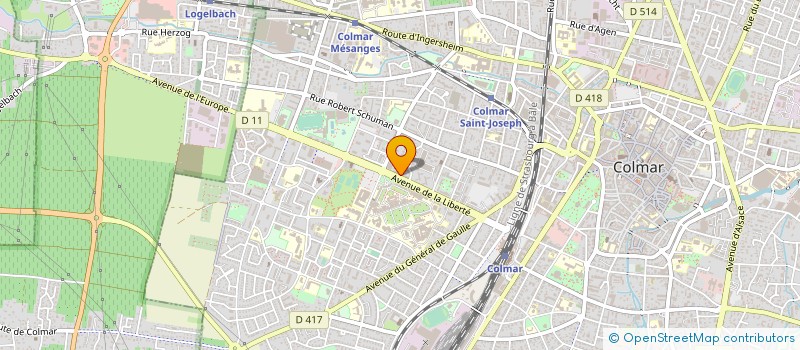 localisation de l'entreprise LE PETIT CAPRICE à COLMAR