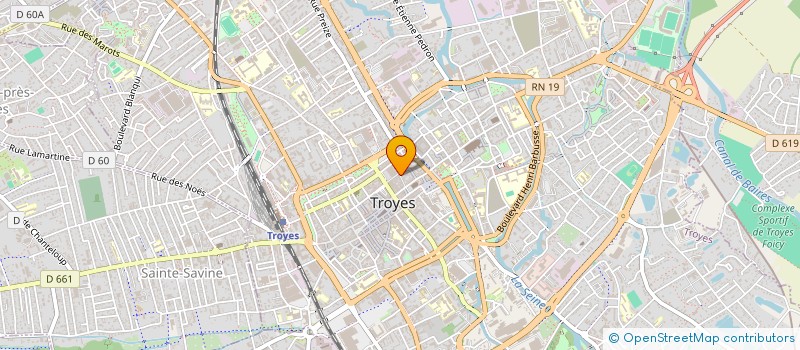 localisation de l'entreprise LE PETIT CARGESE  TROYES