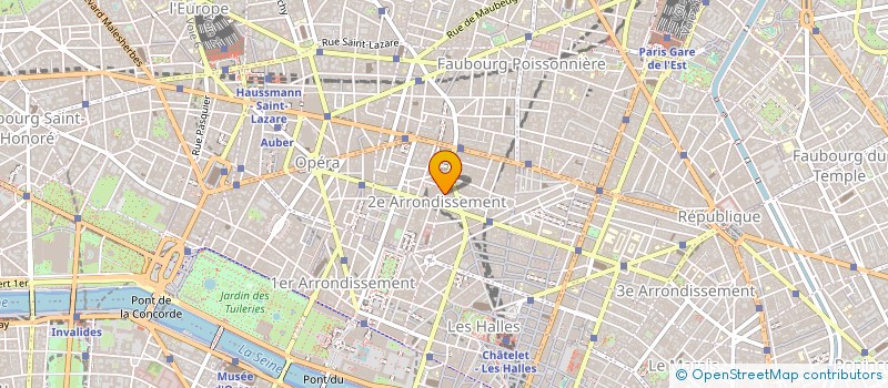 localisation de l'entreprise LE PETIT CARUSO à PARIS