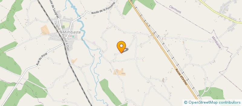 localisation de l'entreprise LE PETIT CASSOU  MIMBASTE