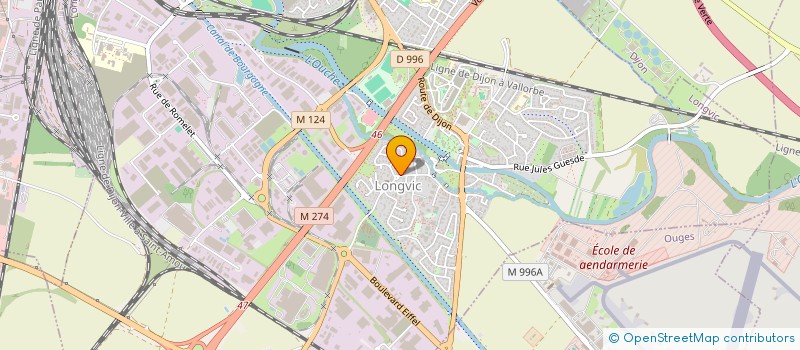 localisation de l'entreprise LE PETIT CERCLE DE PIERRE  LONGVIC