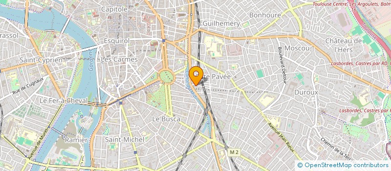 localisation de l'entreprise LE PETIT CERF à TOULOUSE