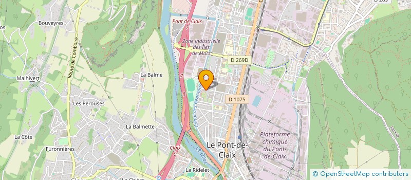 localisation de l'entreprise LE PETIT CEVENOL à LE PONT-DE-CLAIX