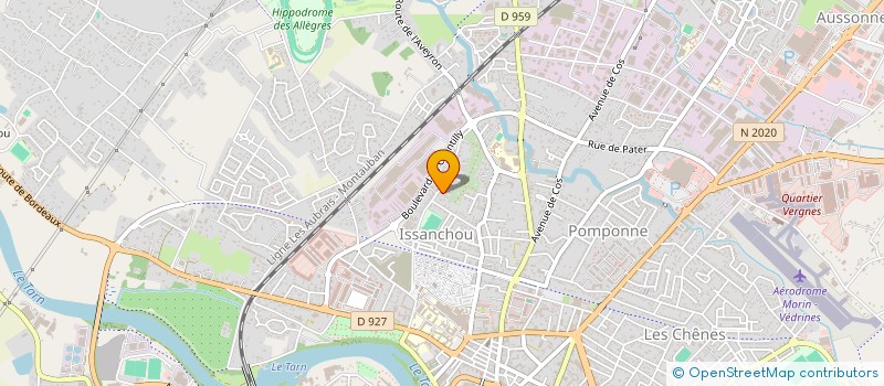 localisation de l'entreprise LE PETIT CHARCUTIER à MONTAUBAN