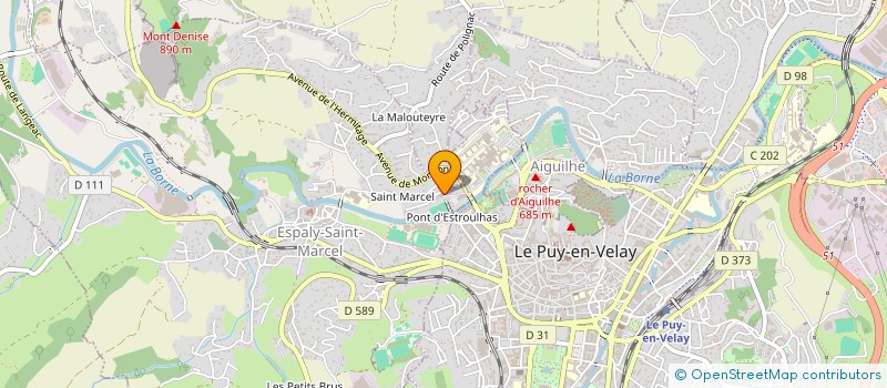 localisation de l'entreprise LE PETIT CHEMIN à AIGUILHE