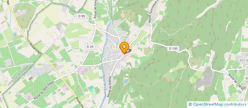 localisation de l'entreprise LE PETIT CHEVAL BLANC  LAGNES