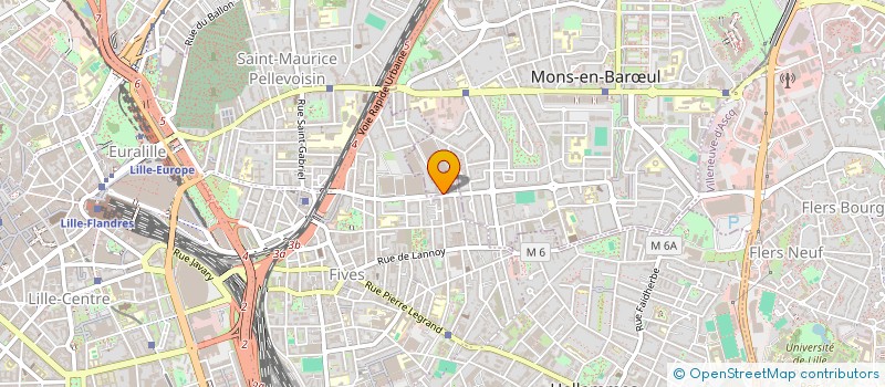 localisation de l'entreprise LE PETIT CHEZ SOI  MONS-EN-BARUL