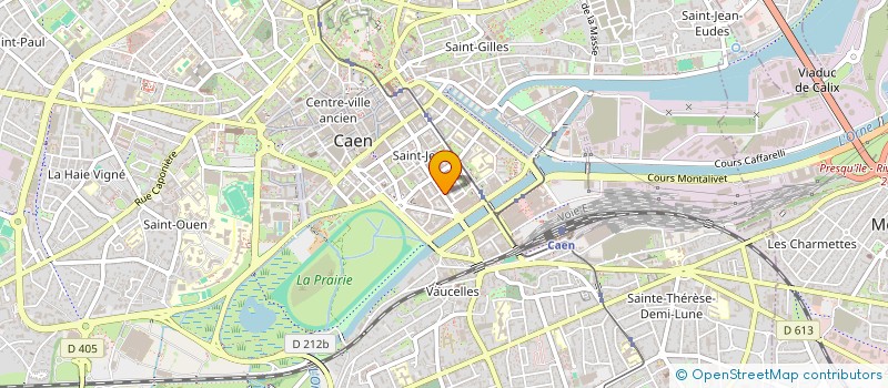 localisation de l'entreprise LE PETIT CHINOIS à CAEN