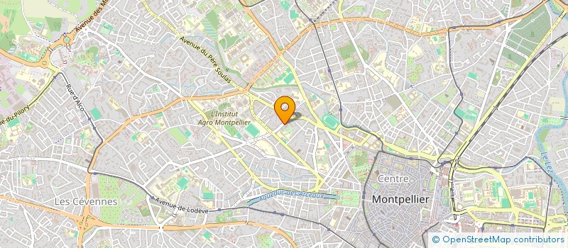 localisation de l'entreprise LE PETIT CIRCUIT à MONTPELLIER