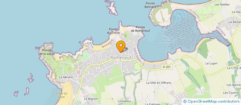 localisation de l'entreprise LE PETIT CLOS DU MOTAY  SAINT-MALO