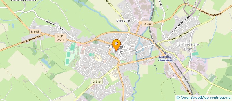 localisation de l'entreprise LE PETIT COIN DE PARADIS  BEAUVOIR-EN-LYONS