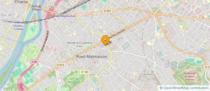 localisation de l'entreprise LE PETIT COLLECTIONNEUR à RUEIL-MALMAISON