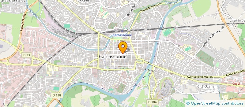 localisation de l'entreprise LE PETIT CONTI à CARCASSONNE