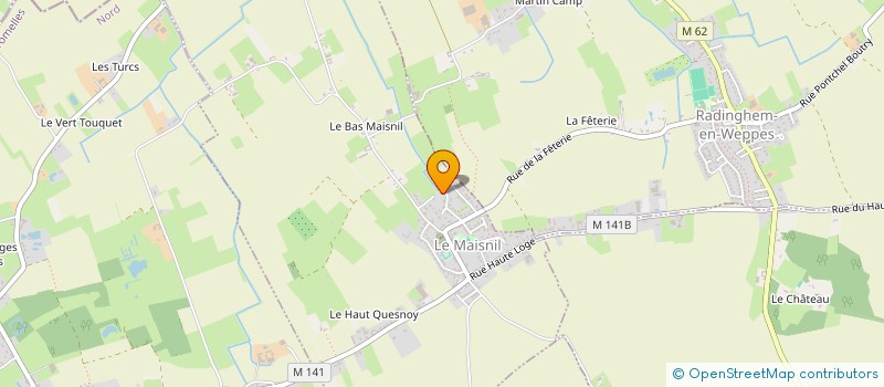 localisation de l'entreprise LE PETIT COTEAU à LE MAISNIL