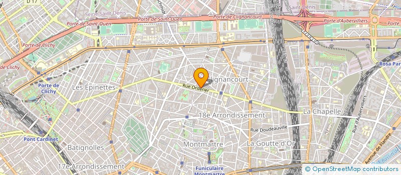 localisation de l'entreprise LE PETIT COURS à PARIS