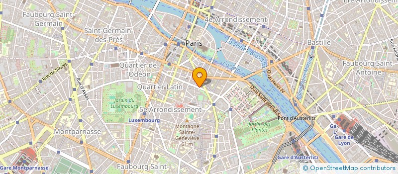 localisation de l'entreprise LE PETIT CREUX  PARIS