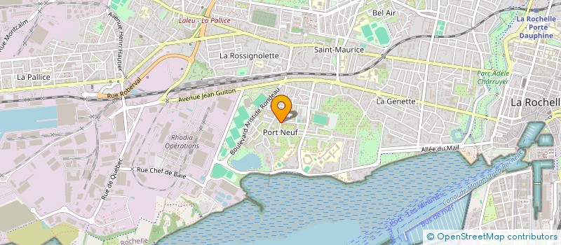 localisation de l'entreprise LE PETIT CUIR à LA ROCHELLE