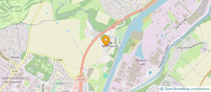localisation de l'entreprise LE PETIT DAN à HEROUVILLE SAINT CLAIR