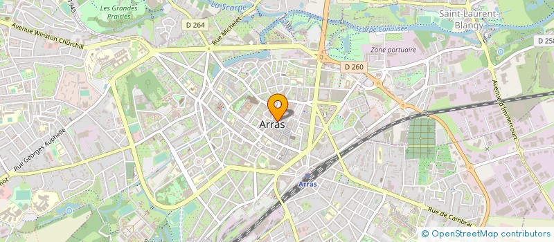 localisation de l'entreprise LE PETIT DEMON à ARRAS