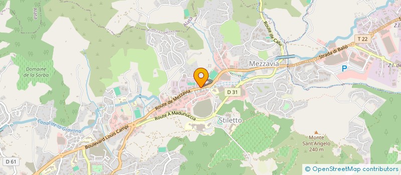 localisation de l'entreprise LE PETIT EBENISTE à AJACCIO