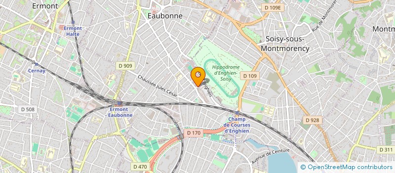 localisation de l'entreprise LE PETIT ECONOME à EAUBONNE