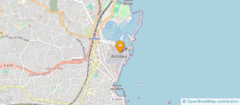 localisation de l'entreprise LE PETIT ENCAS à ANTIBES
