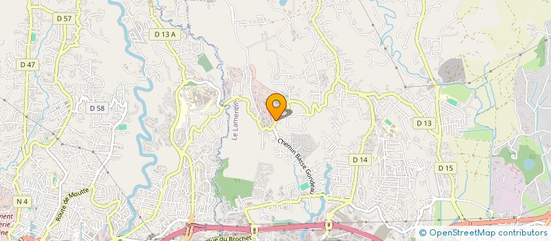 localisation de l'entreprise LE PETIT EPEAUTRE  LE LAMENTIN