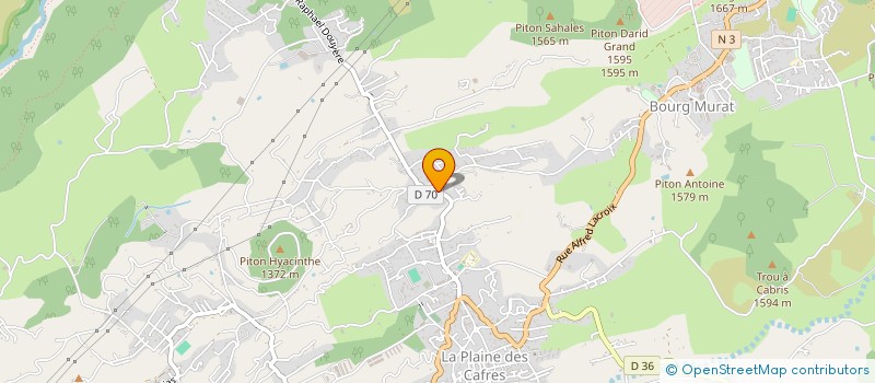 localisation de l'entreprise LE PETIT EPICIER  LE TAMPON