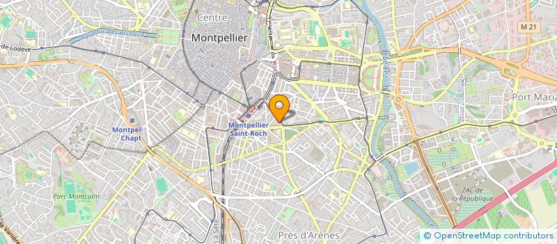 localisation de l'entreprise LE PETIT EPICIER à MONTPELLIER