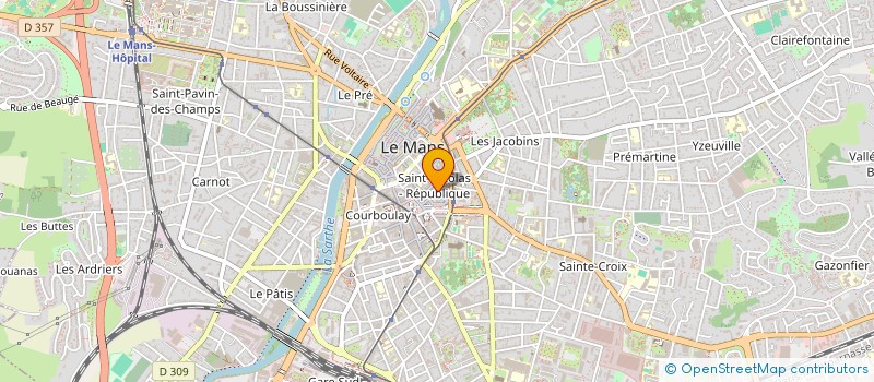 localisation de l'entreprise LE PETIT ETALOIR  LE MANS