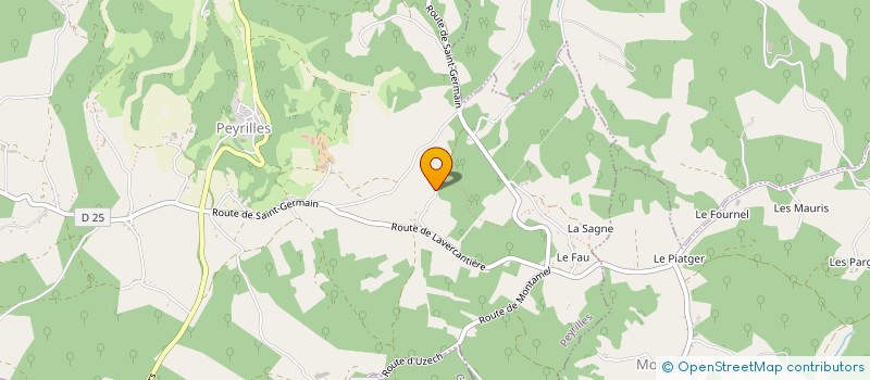localisation de l'entreprise LE PETIT FACONNEUR SOUDEUR  PEYRILLES